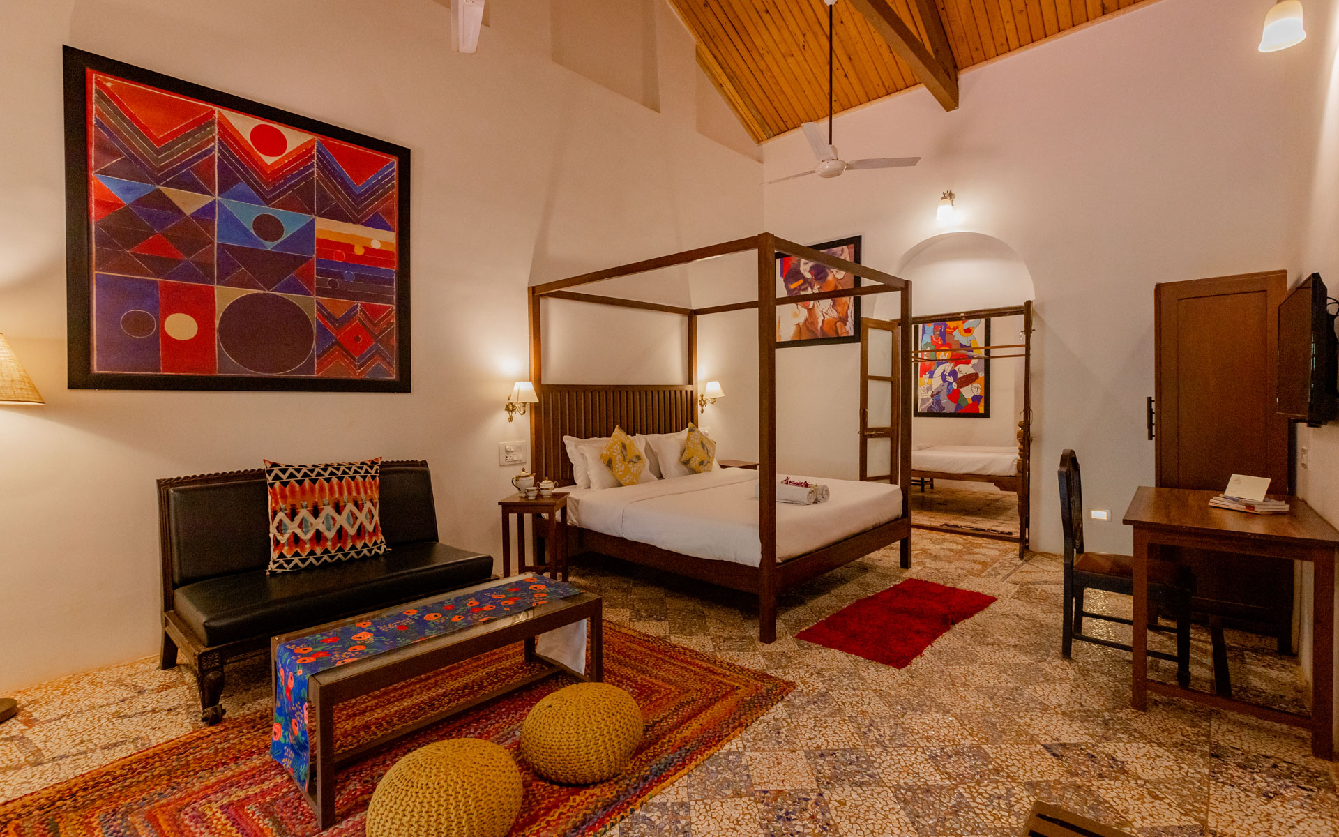 Lower Floor Family Living Lounge and Daybed